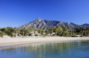 Marbella Beach summer