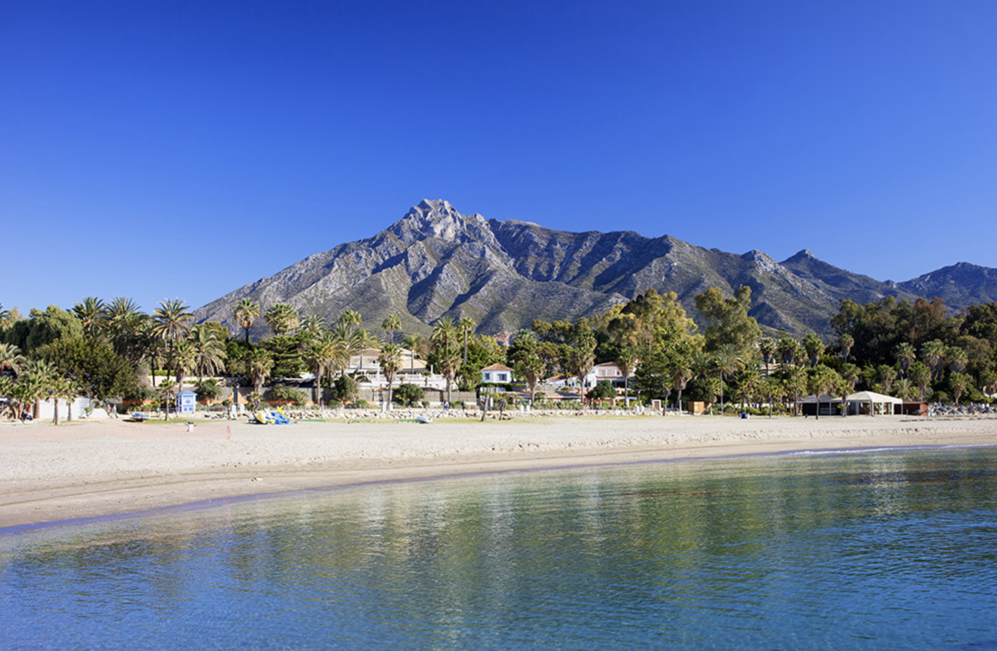 Marbella Beach summer