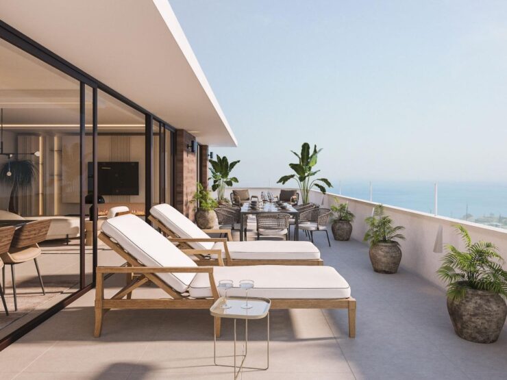 Penthouse in Fuengirola 2 beds