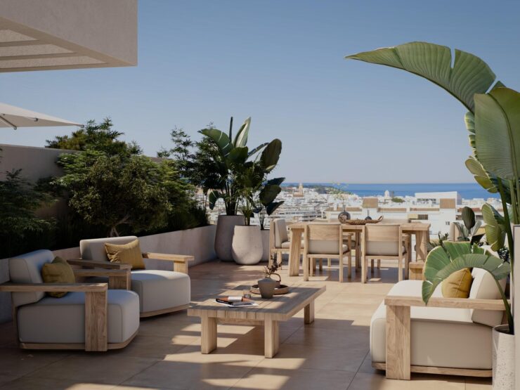 Penthouse in Estepona 2 beds