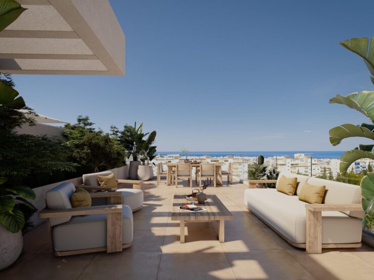 Penthouse in Estepona 3 beds