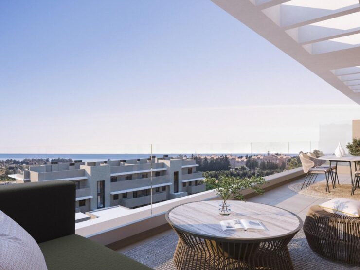 Penthouse in Estepona 3 beds
