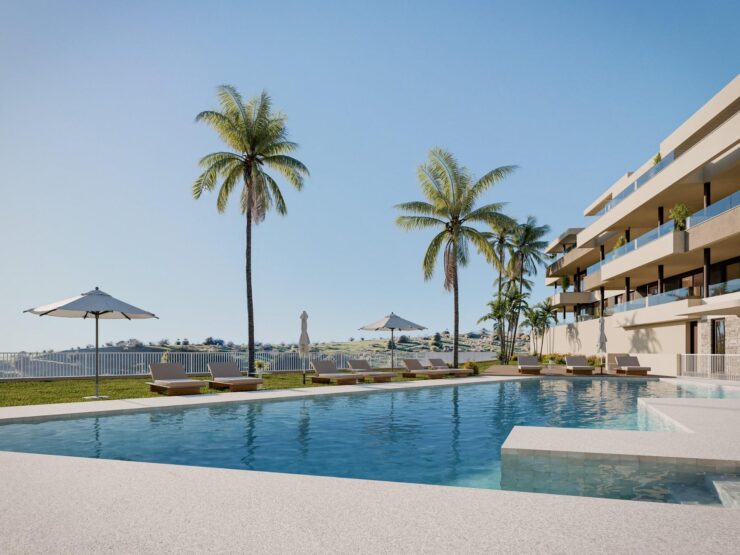 Apartment in Mijas 2 beds