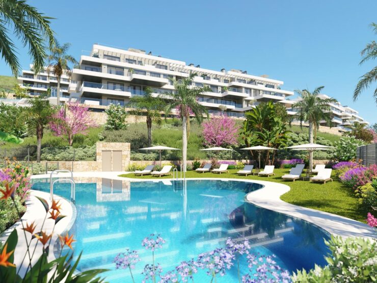 Apartment in Mijas 3 beds