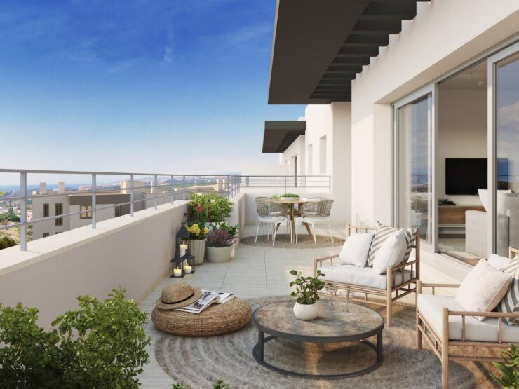 Penthouse in Estepona 4 beds