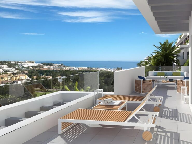 Apartment in Mijas 2 beds