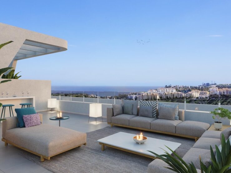 Penthouse in Mijas 2 beds