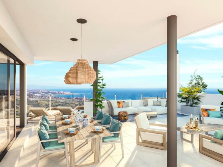 Penthouse in Casares 3 beds