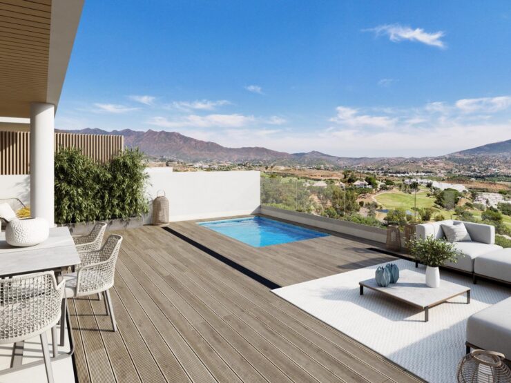 Apartment in Mijas 3 beds
