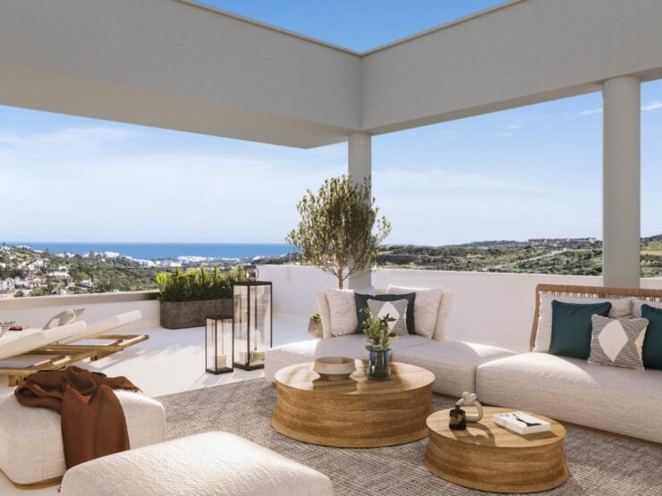 Penthouse in Estepona 2 beds