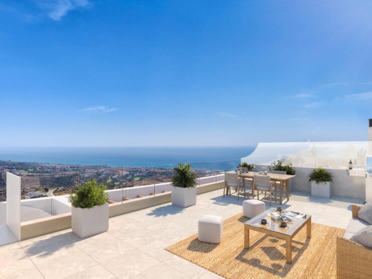 Penthouse in rincon de la victoria 2 beds