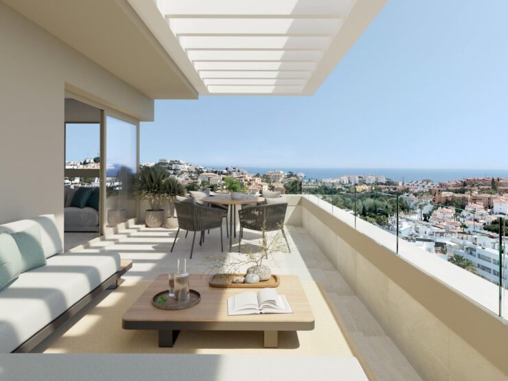Apartment in Mijas 3 beds