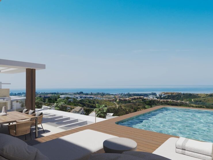 Penthouse in Estepona 4 beds