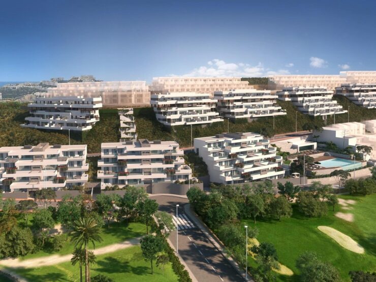 Penthouse in Mijas 1 bed