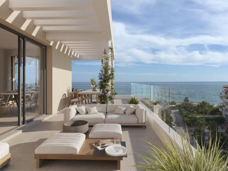 Penthouse in rincon de la victoria 2 beds