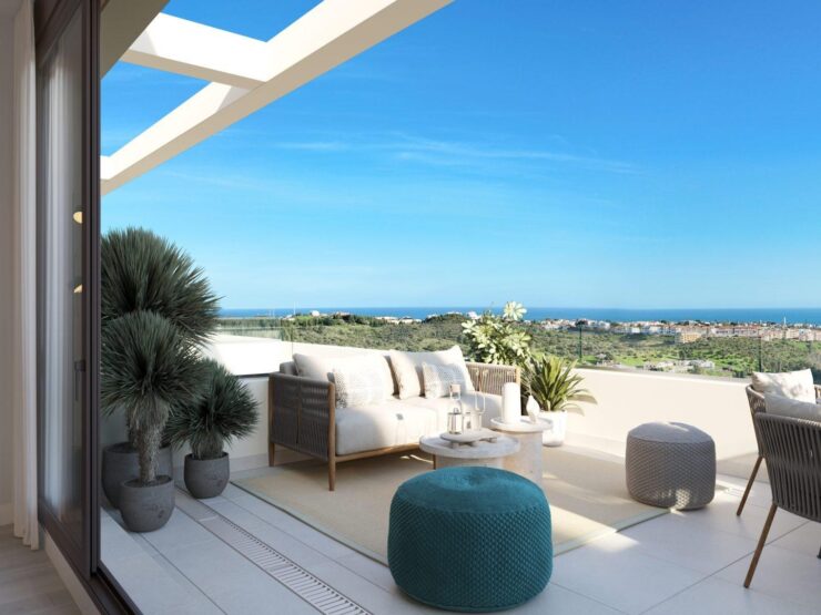Penthouse in Mijas 2 beds
