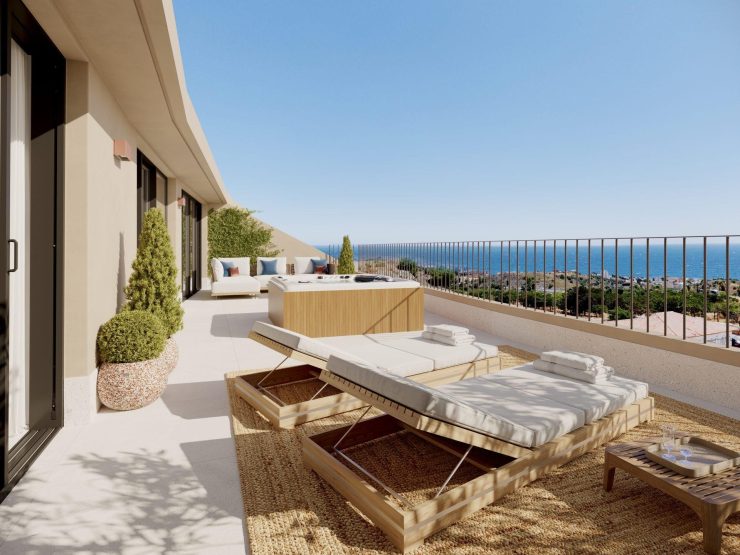 Penthouse in Fuengirola 1 bed