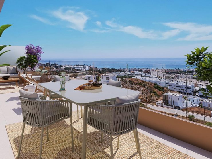 Penthouse in Mijas 2 beds